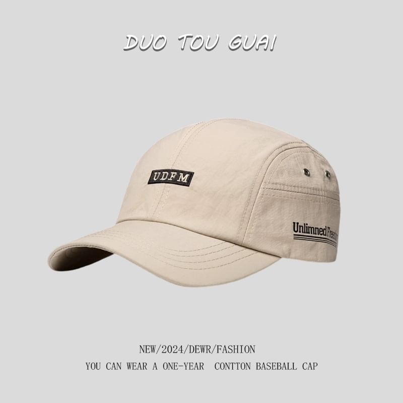 Baseball Lettering Cap Embroidered