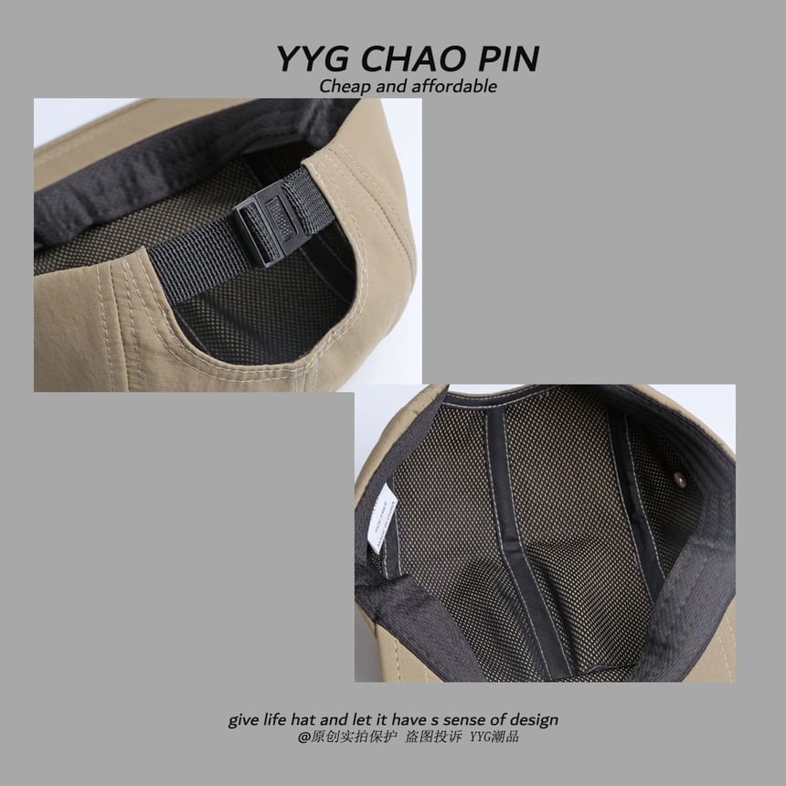 Lettering Cap Baseball Print