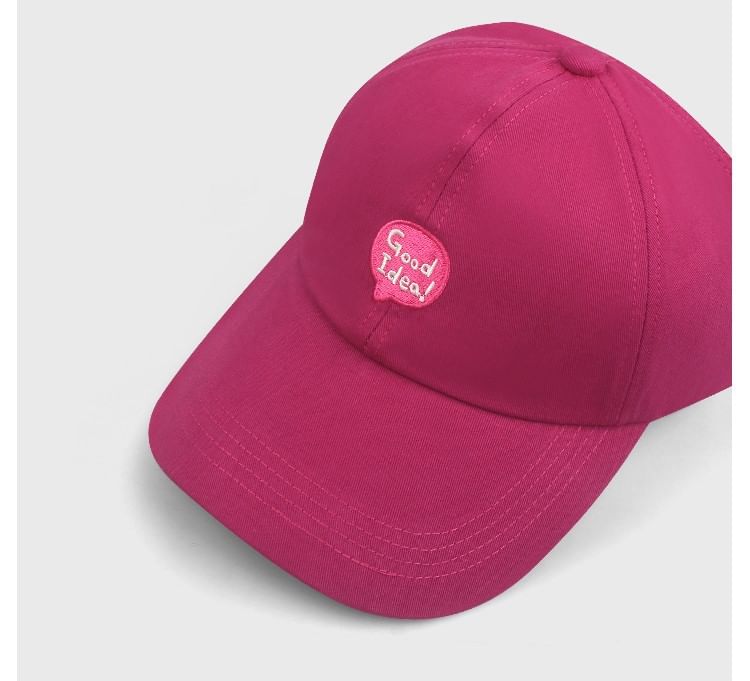 Top Embroidered Open Cap Baseball Lettering