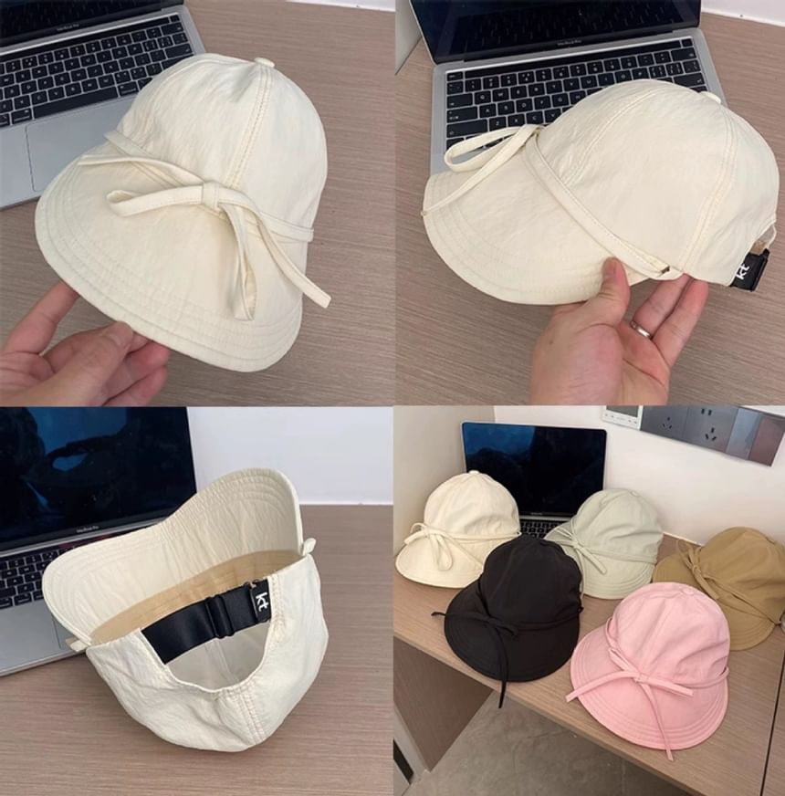 Dry Bow Plain Sun Hat Quick