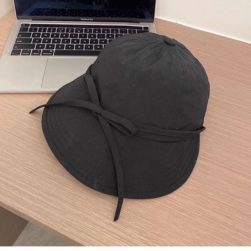 Dry Bow Plain Sun Hat Quick