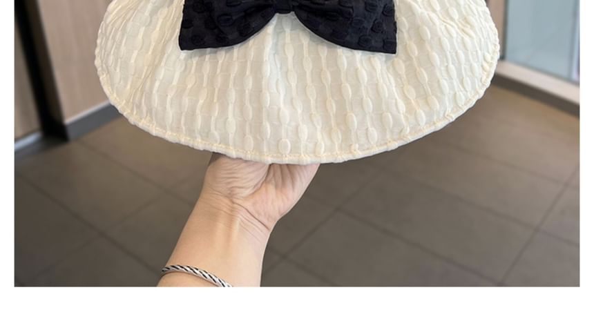 Jacquard Bucket Hat Bow