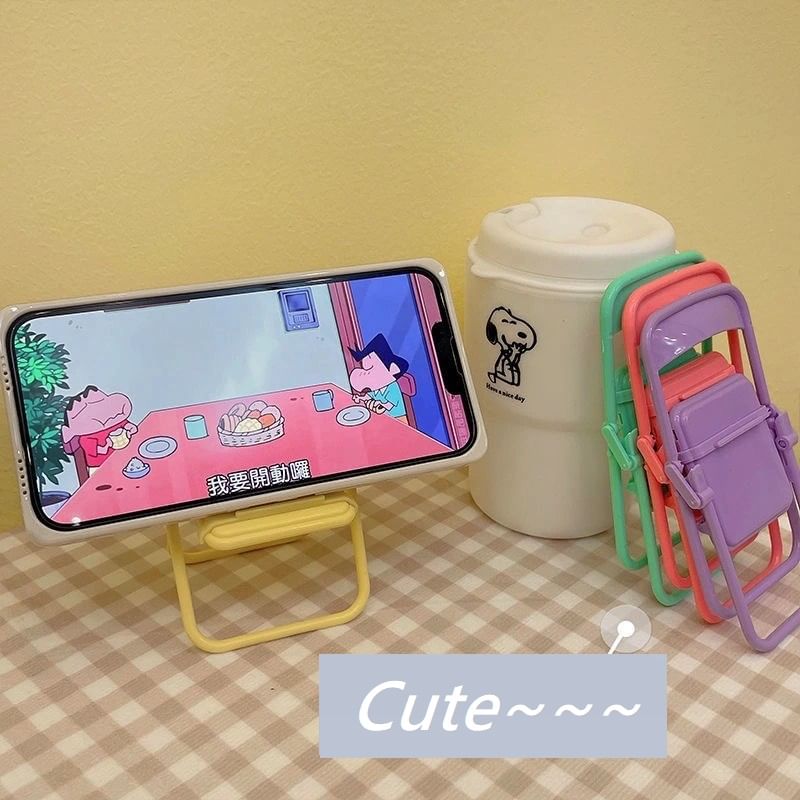 Plastic Phone Desktop Chair Stand