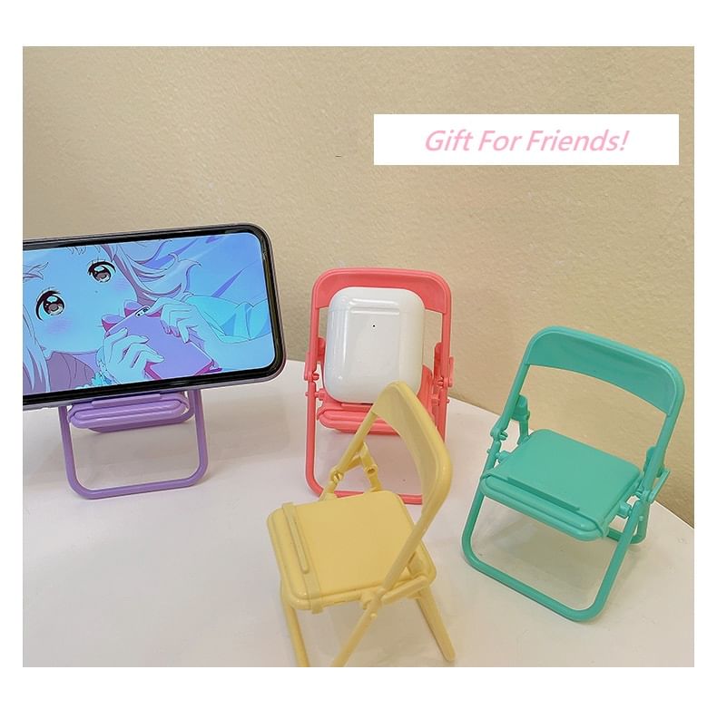 Plastic Phone Desktop Chair Stand