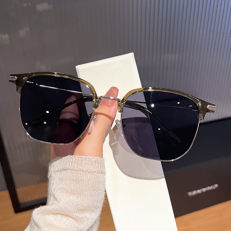 Frame Sunglasses Half