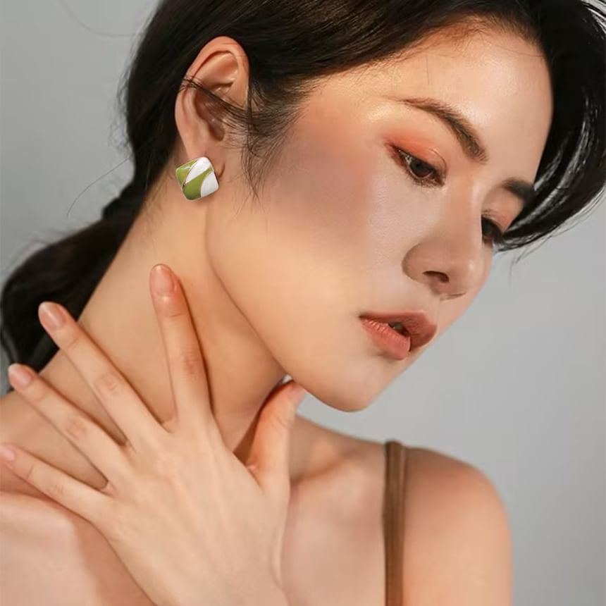 Cuff Square Alloy Glaze Ear