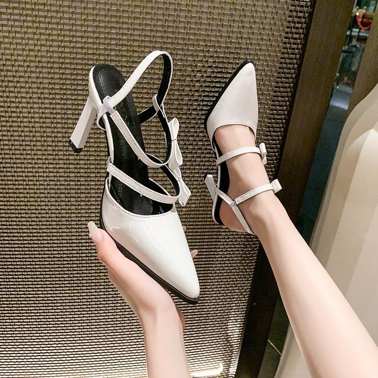 High Heel Pointed Sandals