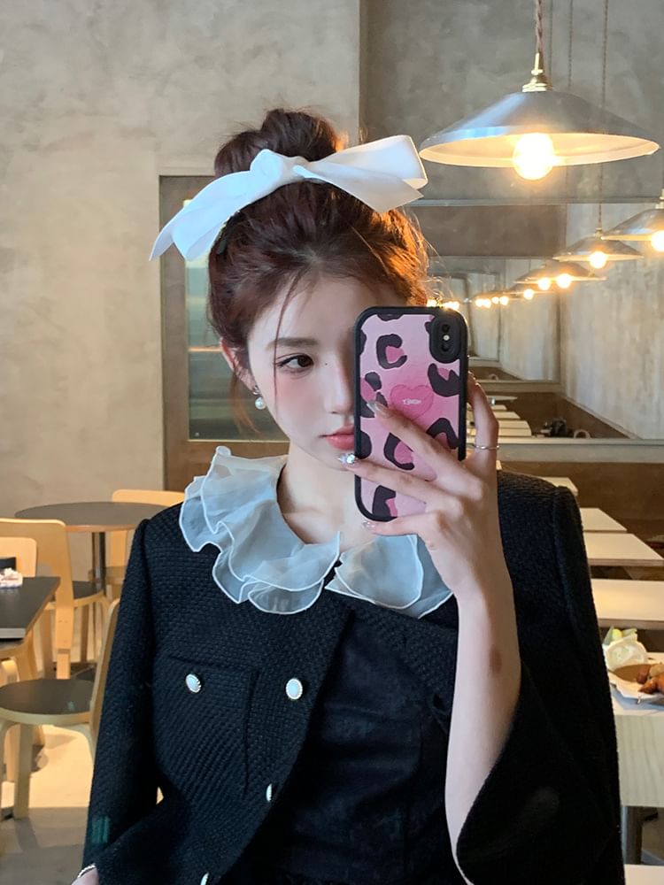 Fabric Hair Clip Bow