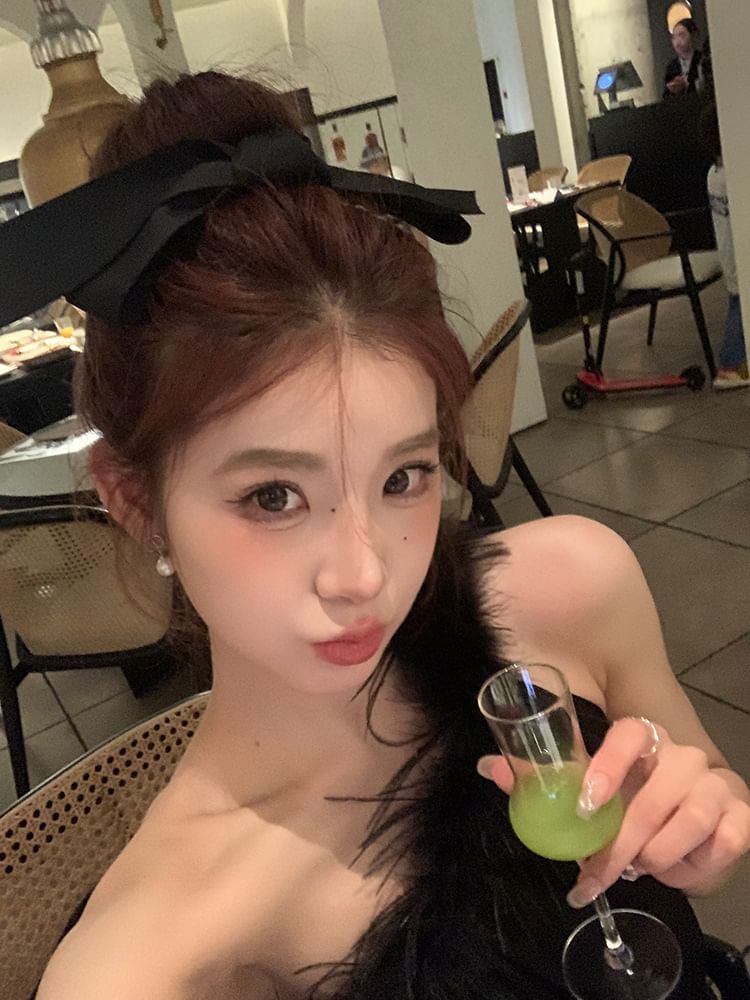 Fabric Hair Clip Bow