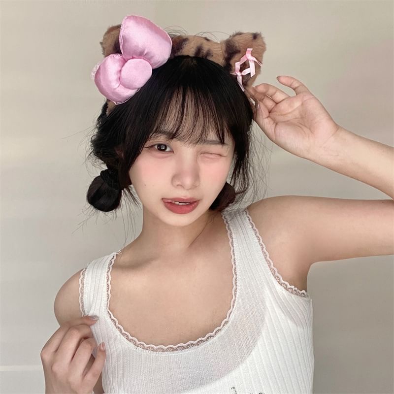 Cat Ear Face Wash Headband (Various Designs)