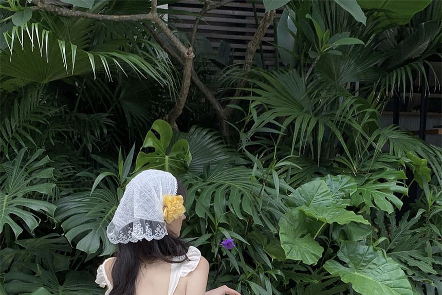 Back A-Line Tie Dress Maxi Strap Spaghetti