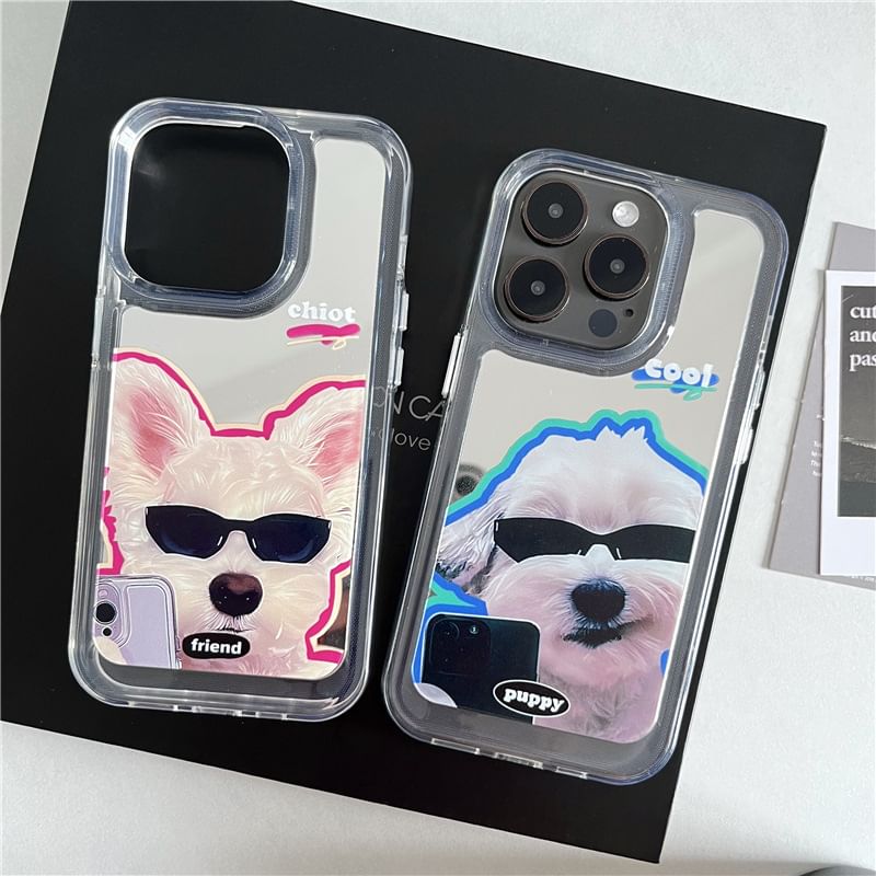 Phone Dog Mirrored Case