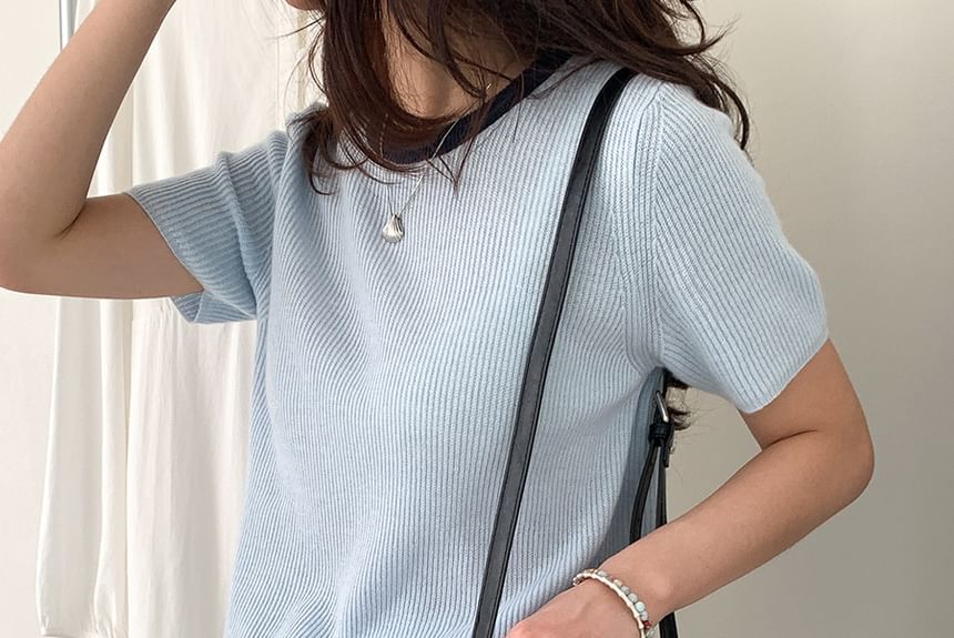 Leather Faux Bag Plain Bowler