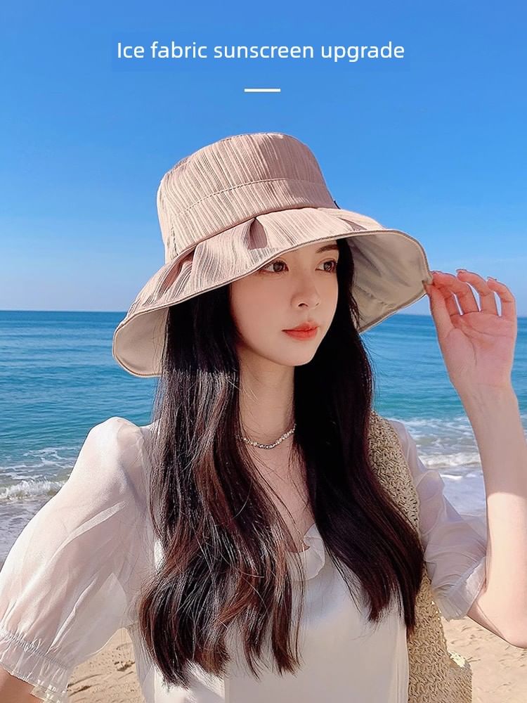 Hat Brim Plain Wide Bucket