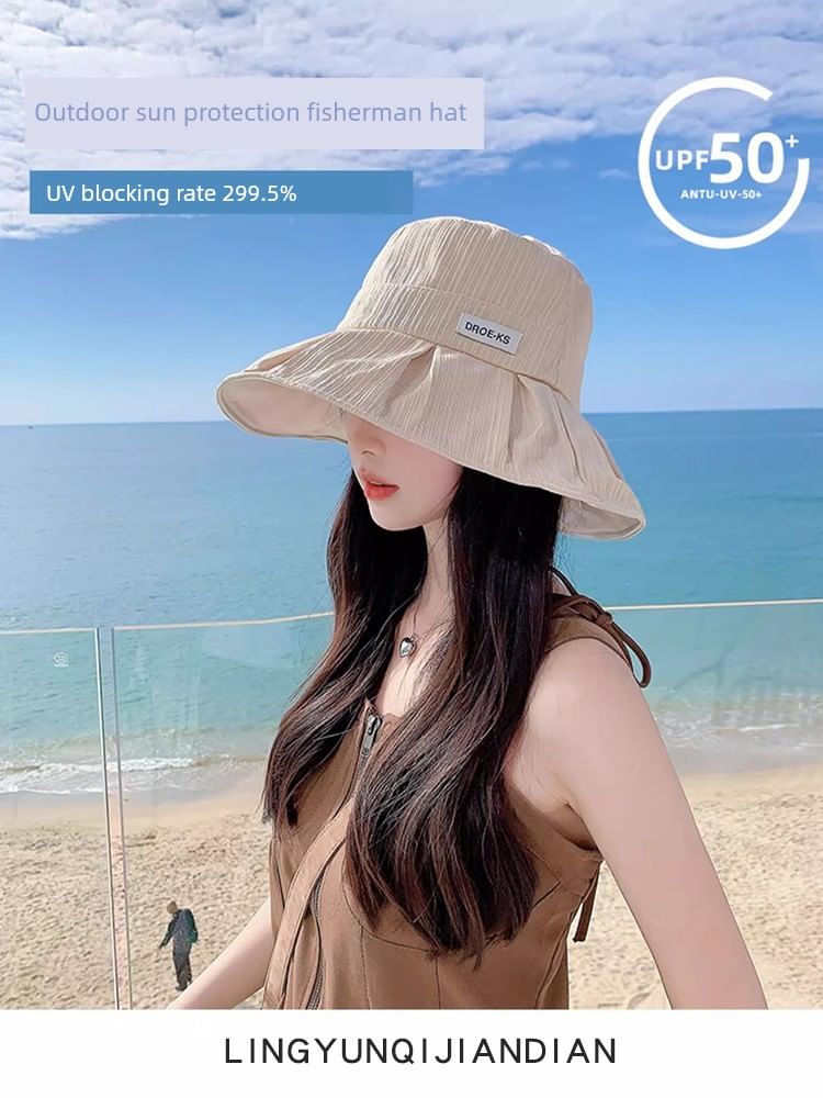 Hat Brim Plain Wide Bucket