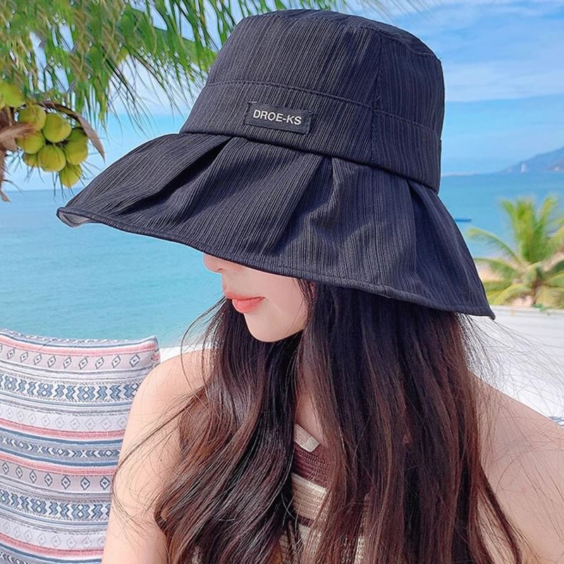 Hat Brim Plain Wide Bucket