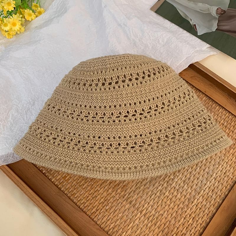 Plain Crochet Cloche Hat