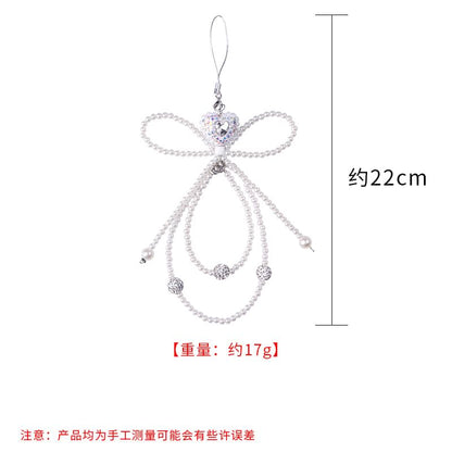 Bow Faux Pearl Phone Charm (Various Designs)