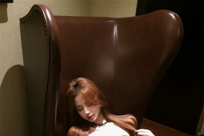 A-Line Ruffle Bow Dress Mini Tube