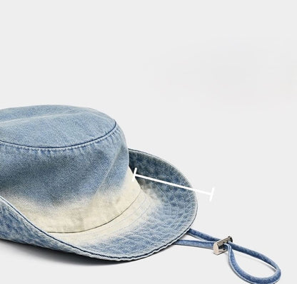 Denim Western Cowboy Hat