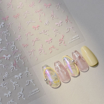 Ribbon Nail Art Stickers