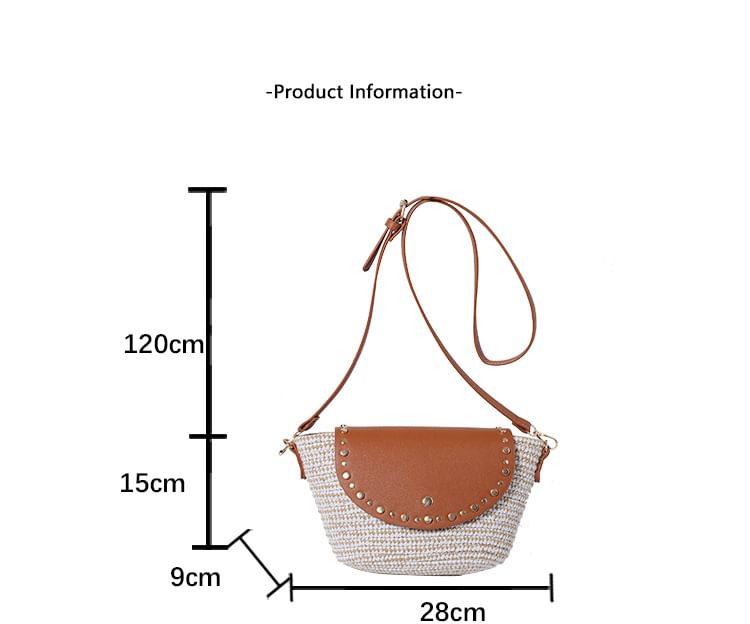 Studded Crossbody Bag