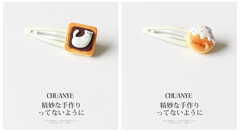 Kawaii Food Hair Clips