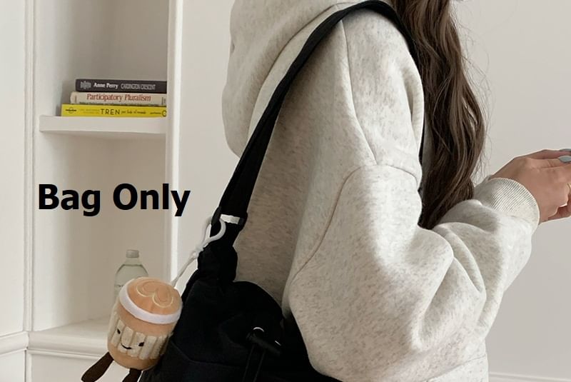 Nylon Tote Plain Bag Drawstring