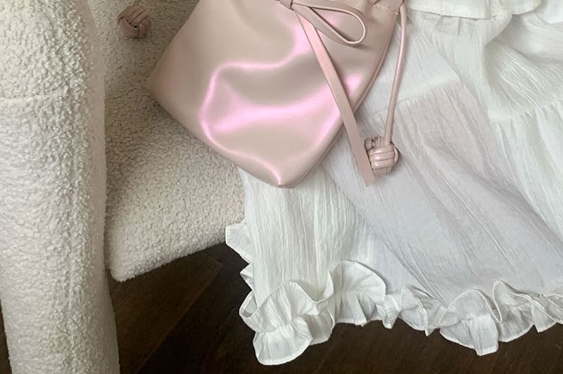 Bag Bow Drawstring Crossbody