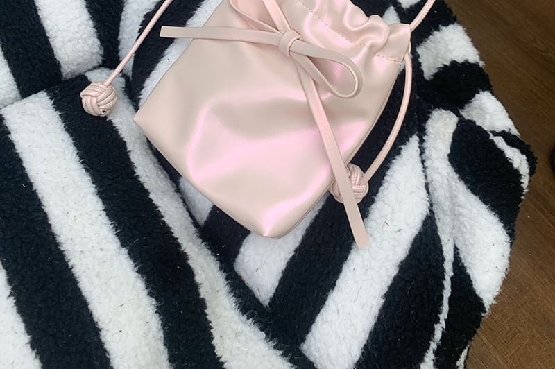 Bag Bow Drawstring Crossbody