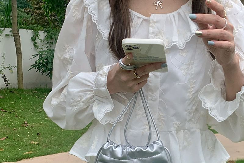 Bag Bow Drawstring Crossbody