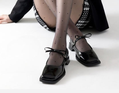 Dotted Sheer Tights