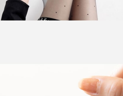 Dotted Sheer Tights