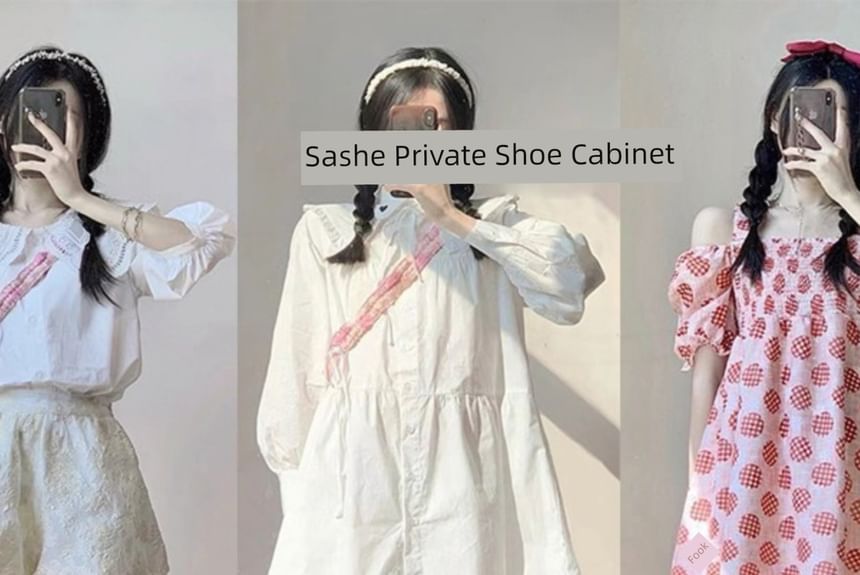 Adhesive Strap Platform Mary Jane Shoes