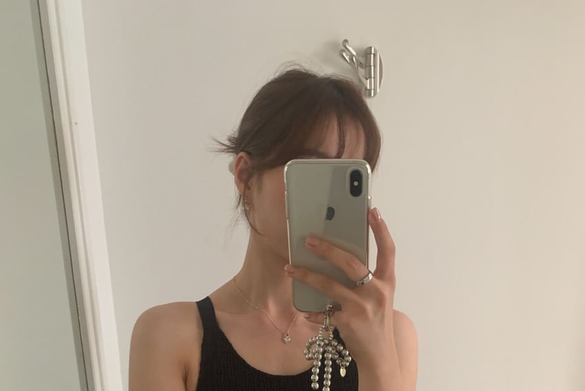 Thin Strap Solid Open Back Maxi A-Line Dress