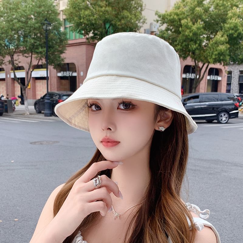 Plain Bucket Hat