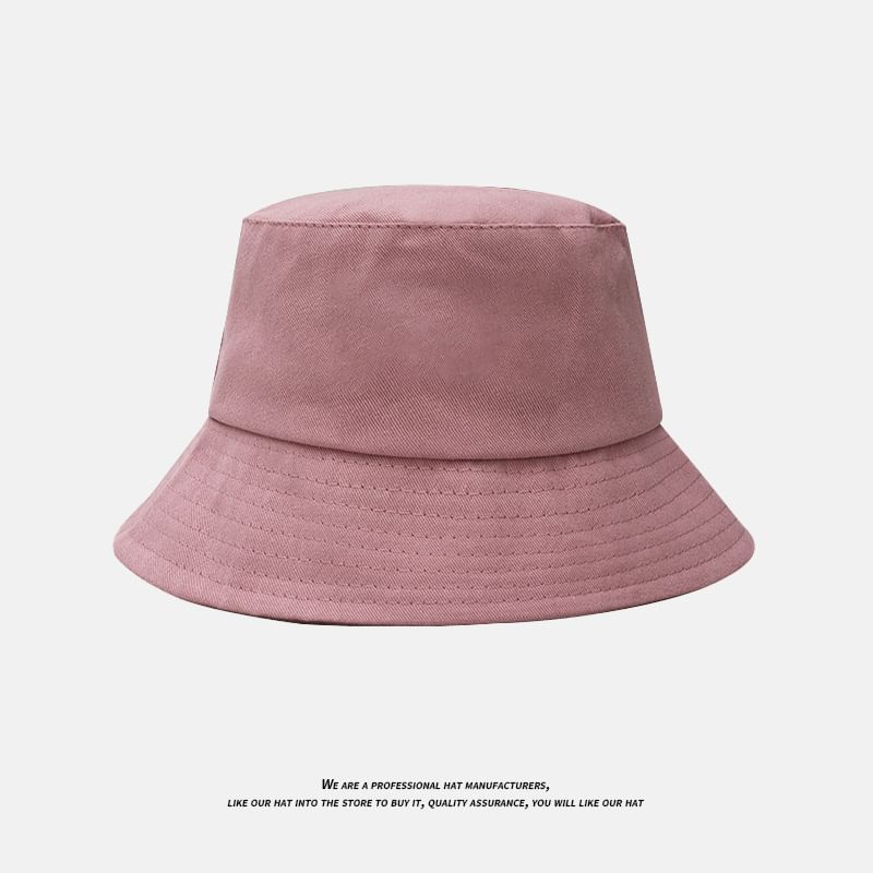 Plain Bucket Hat
