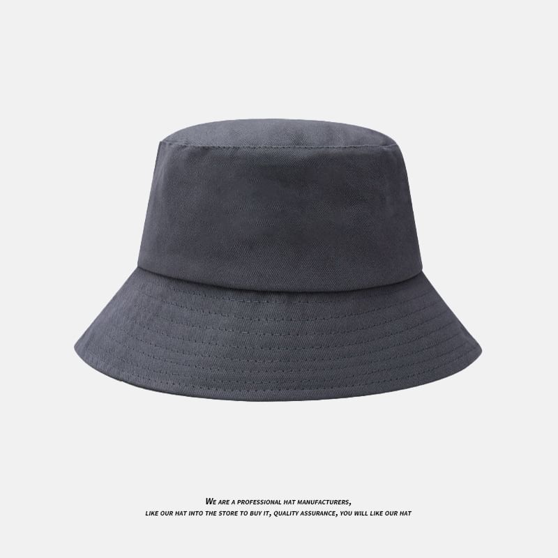 Plain Bucket Hat