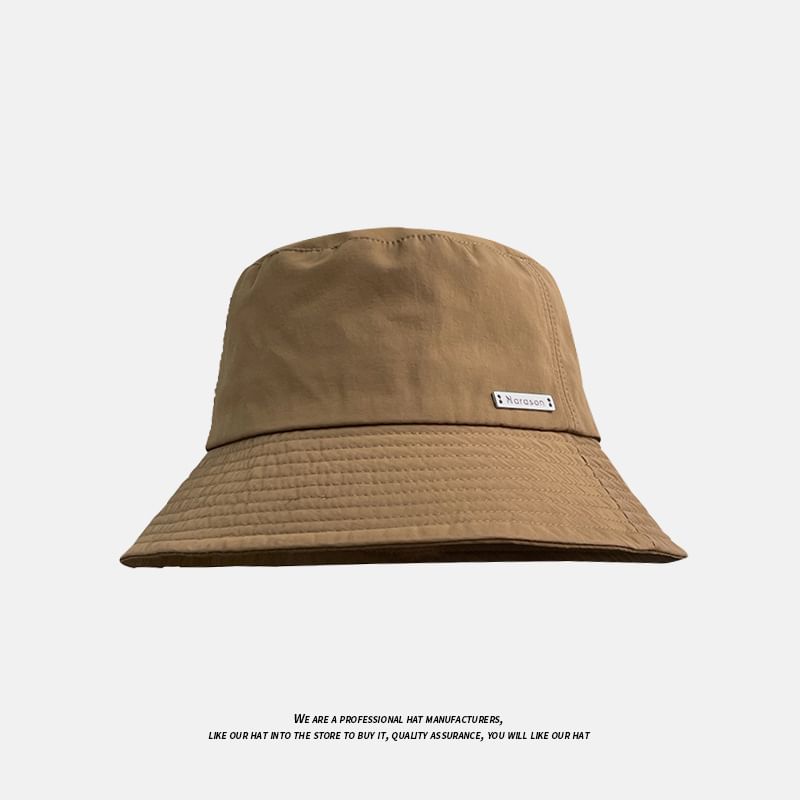 Bucket Metal Plate Hat