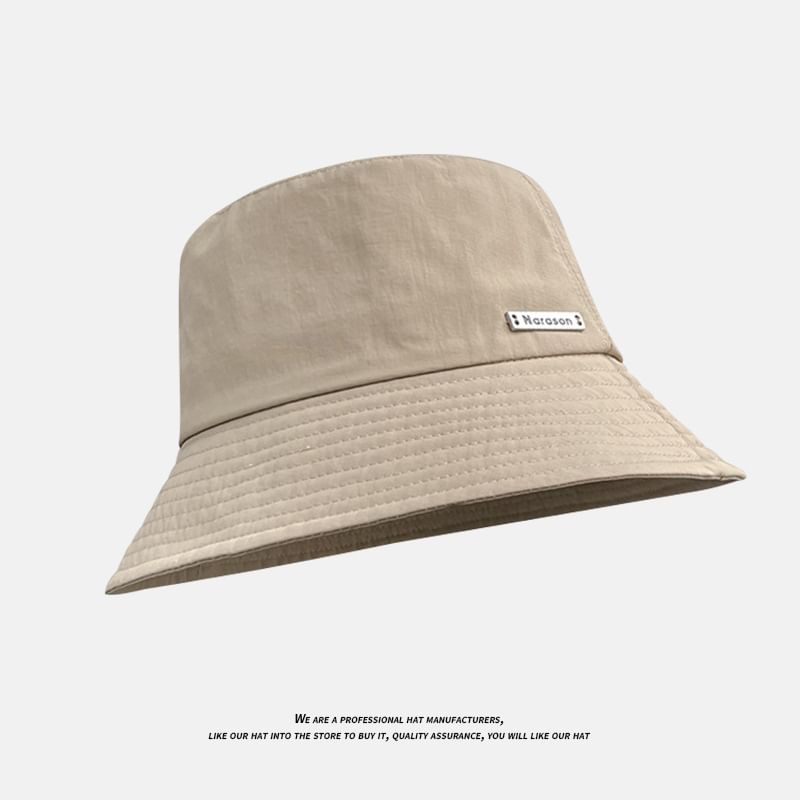 Bucket Metal Plate Hat