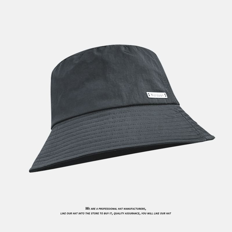 Bucket Metal Plate Hat