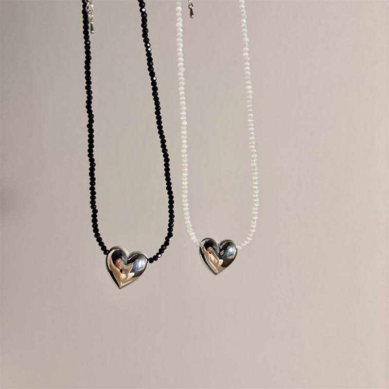 Heart Beaded Necklace