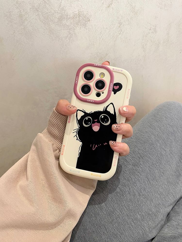 Set Strap Case Cat Phone /