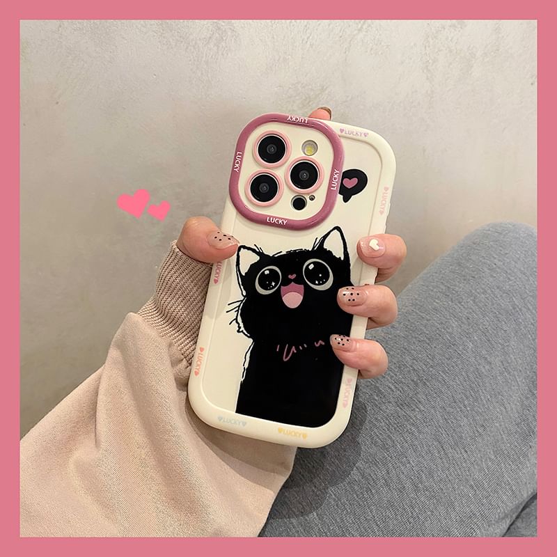 Set Strap Case Cat Phone /