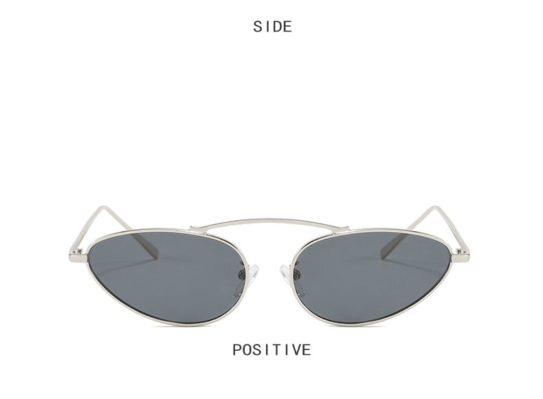 Sunglasses Cat Metal Frame Eye