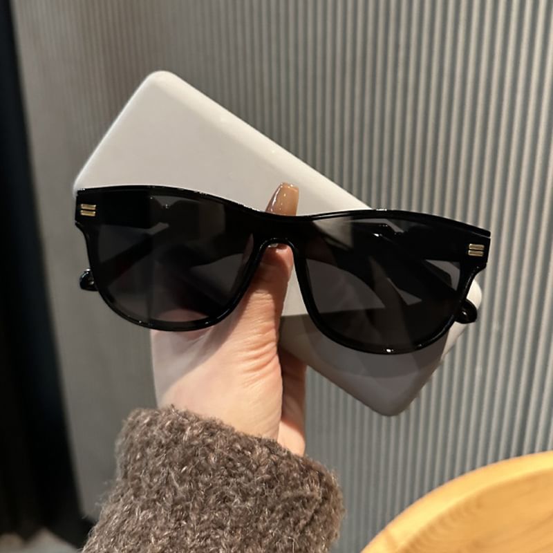 One Piece Square Sunglasses