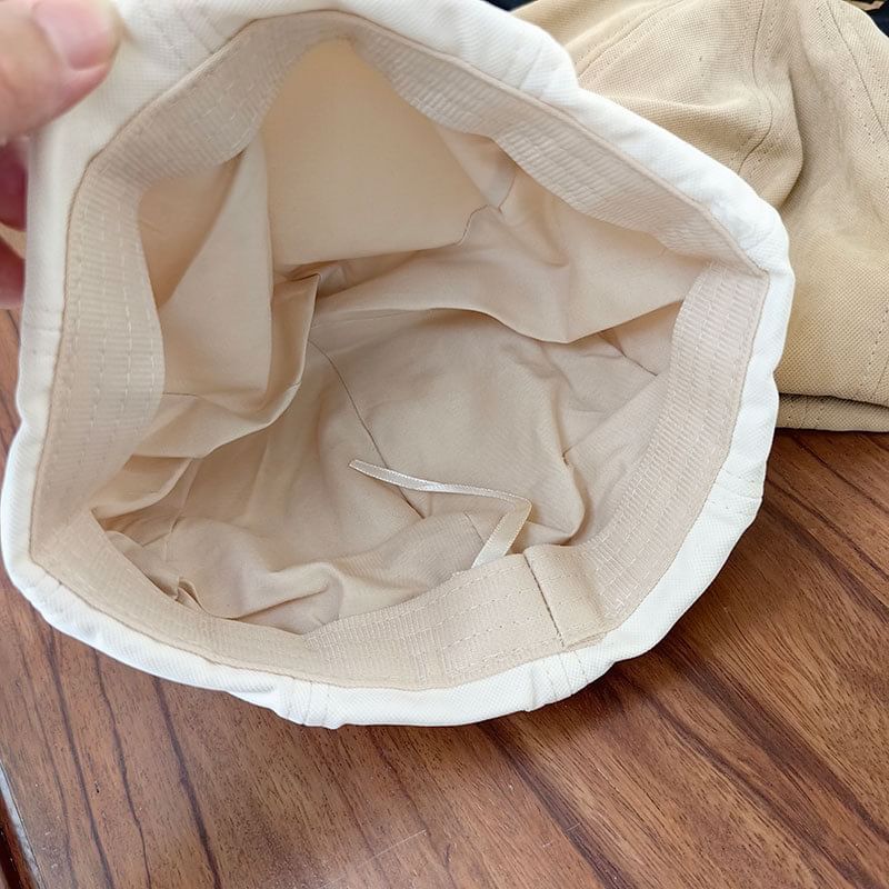 Hat Metal Beret Lettering