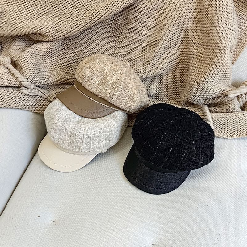 Cap Panel Newsboy