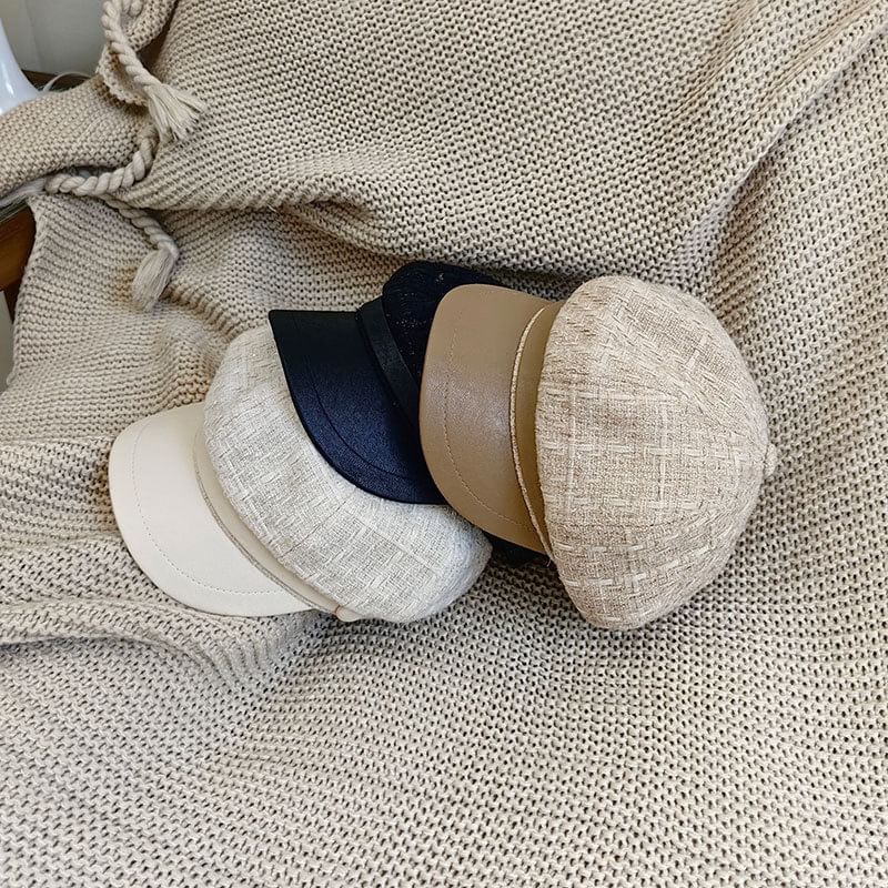 Cap Panel Newsboy