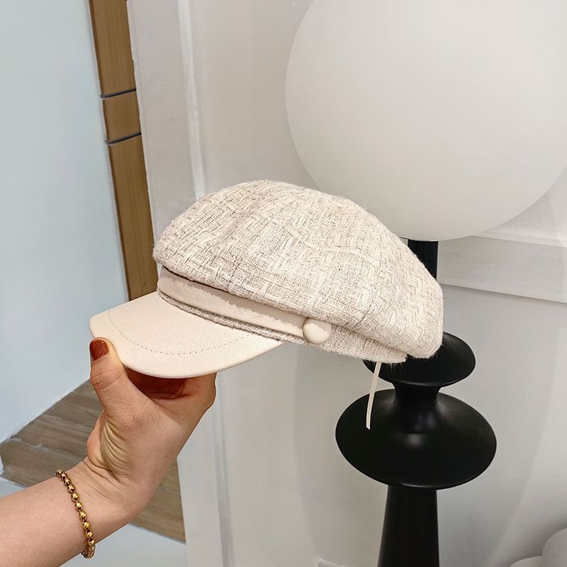 Cap Panel Newsboy